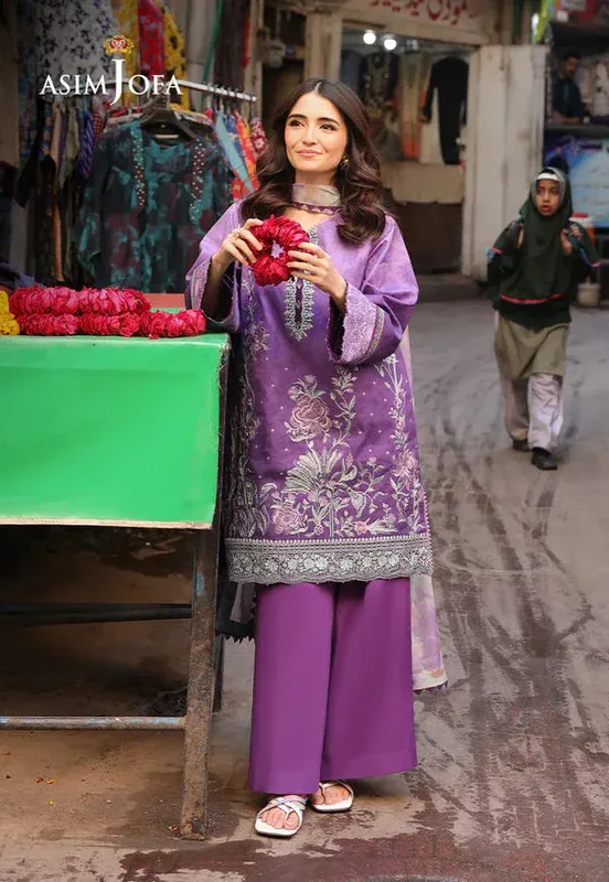 Asim Jofa Summer Rhapsody Silk – view 1 – Poshaq