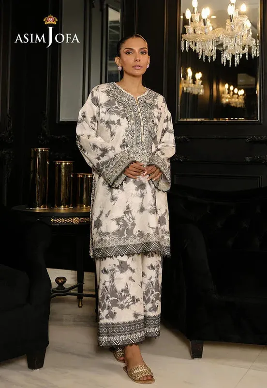 Asim Jofa Summer Rhapsody Cambric – view 1 – Poshaq