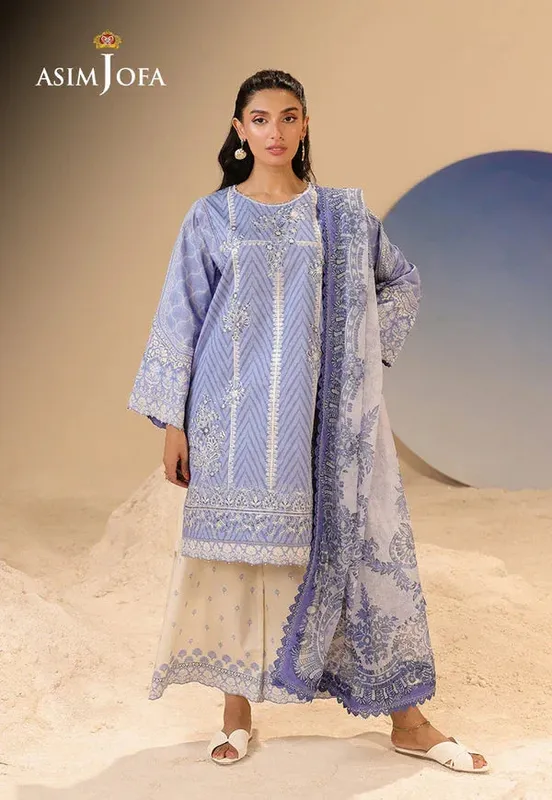 Asim Jofa Summer Rhapsody Lawn – view 1 – Poshaq