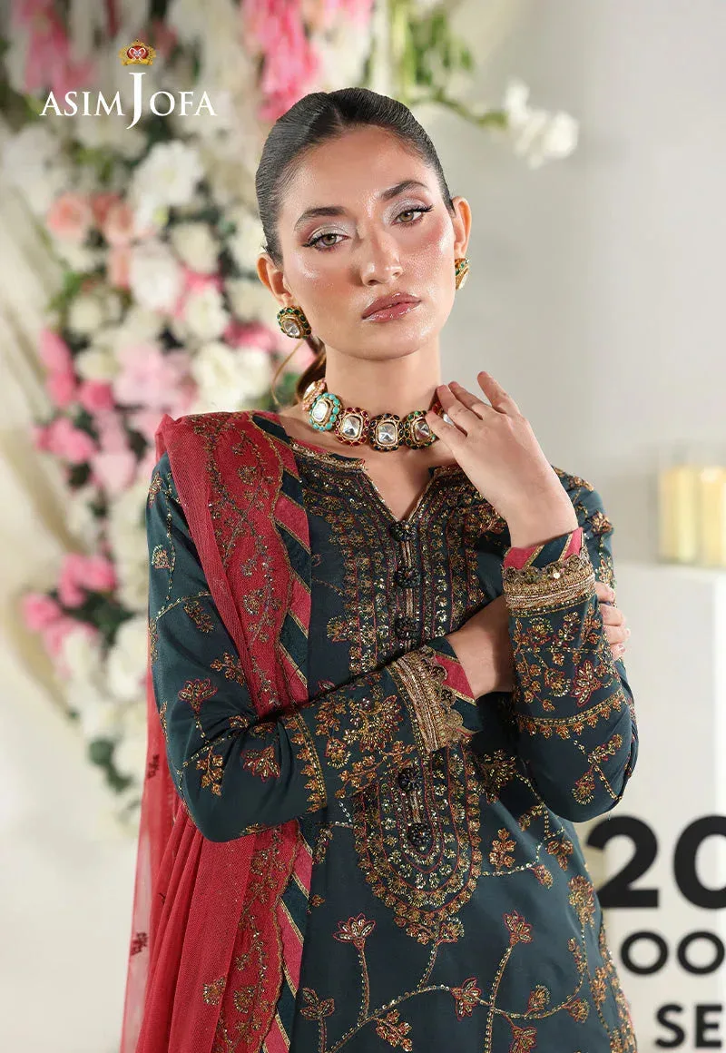 Asim Jofa En Vogue Maroon – view 6 – Poshaq