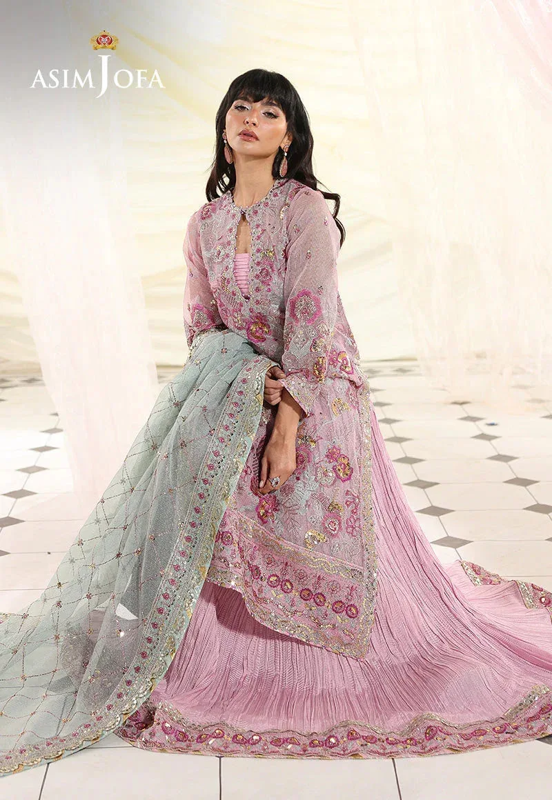 Asim Jofa En Vogue Magenta Net – view 3 – Poshaq