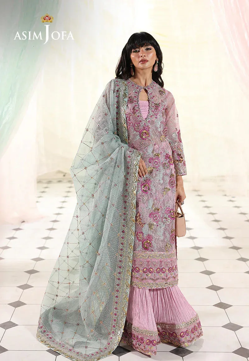 Asim Jofa En Vogue Magenta Net – view 4 – Poshaq