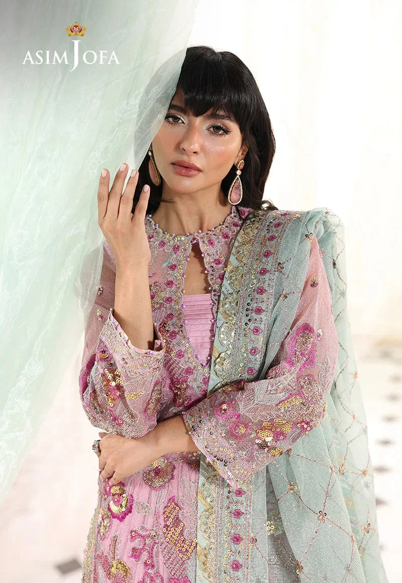 Asim Jofa En Vogue Magenta Net – view 6 – Poshaq
