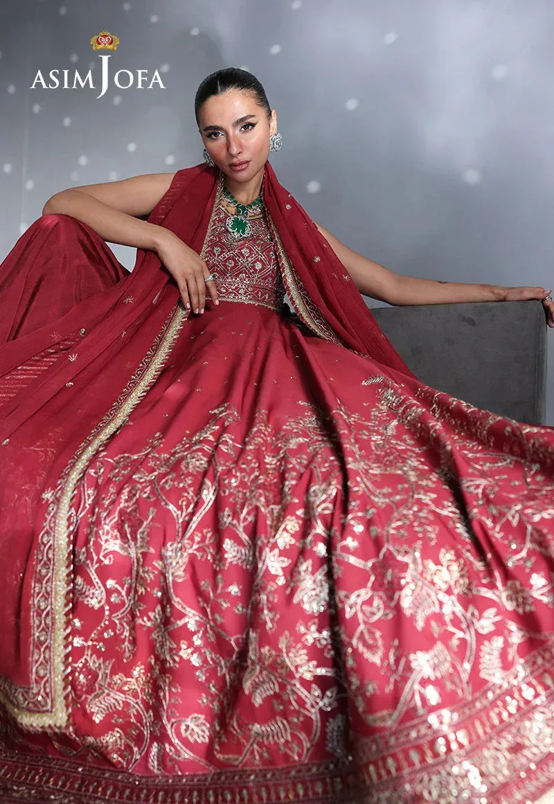 Asim Jofa En Vogue Beige Silk – view 2 – Poshaq