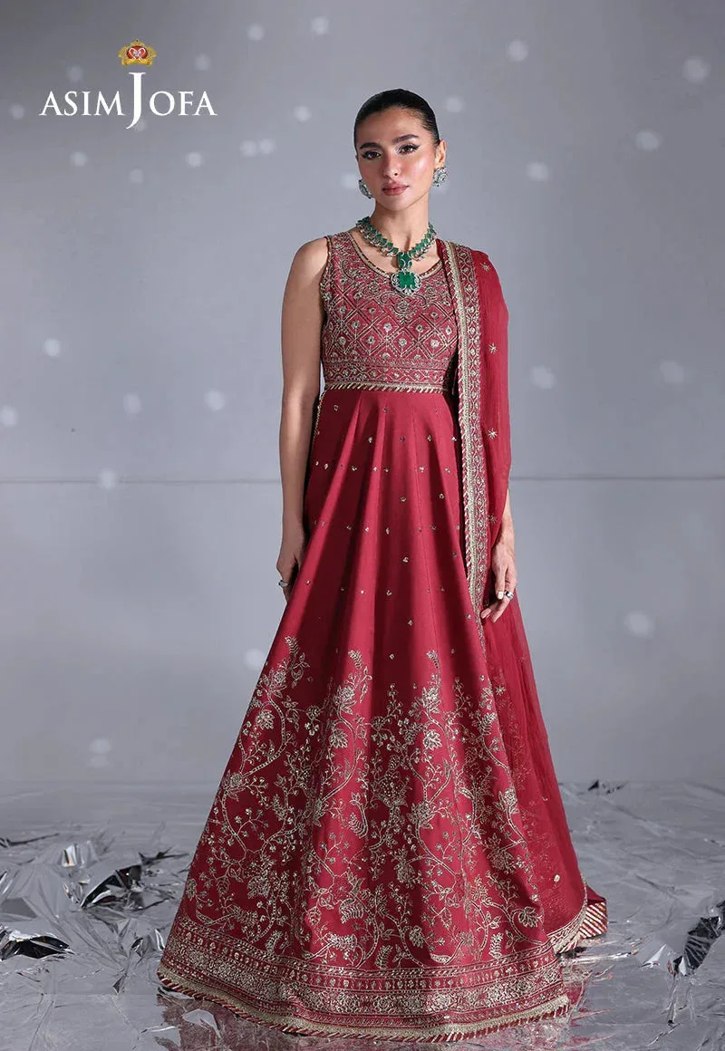 Asim Jofa En Vogue Beige Silk – view 4 – Poshaq