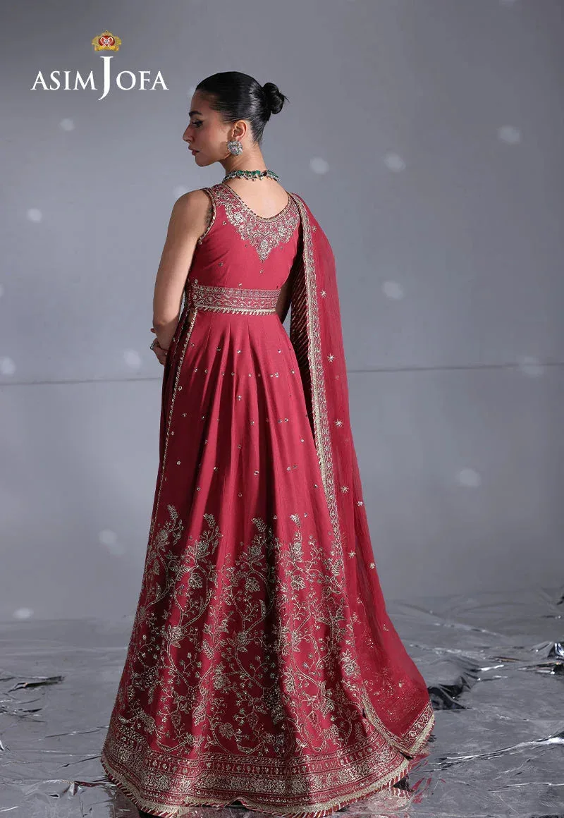 Asim Jofa En Vogue Beige Silk – view 5 – Poshaq