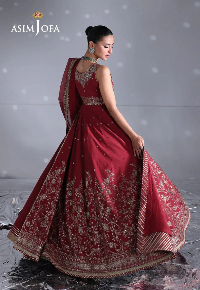 Asim Jofa En Vogue Beige Silk – view 6 – Poshaq