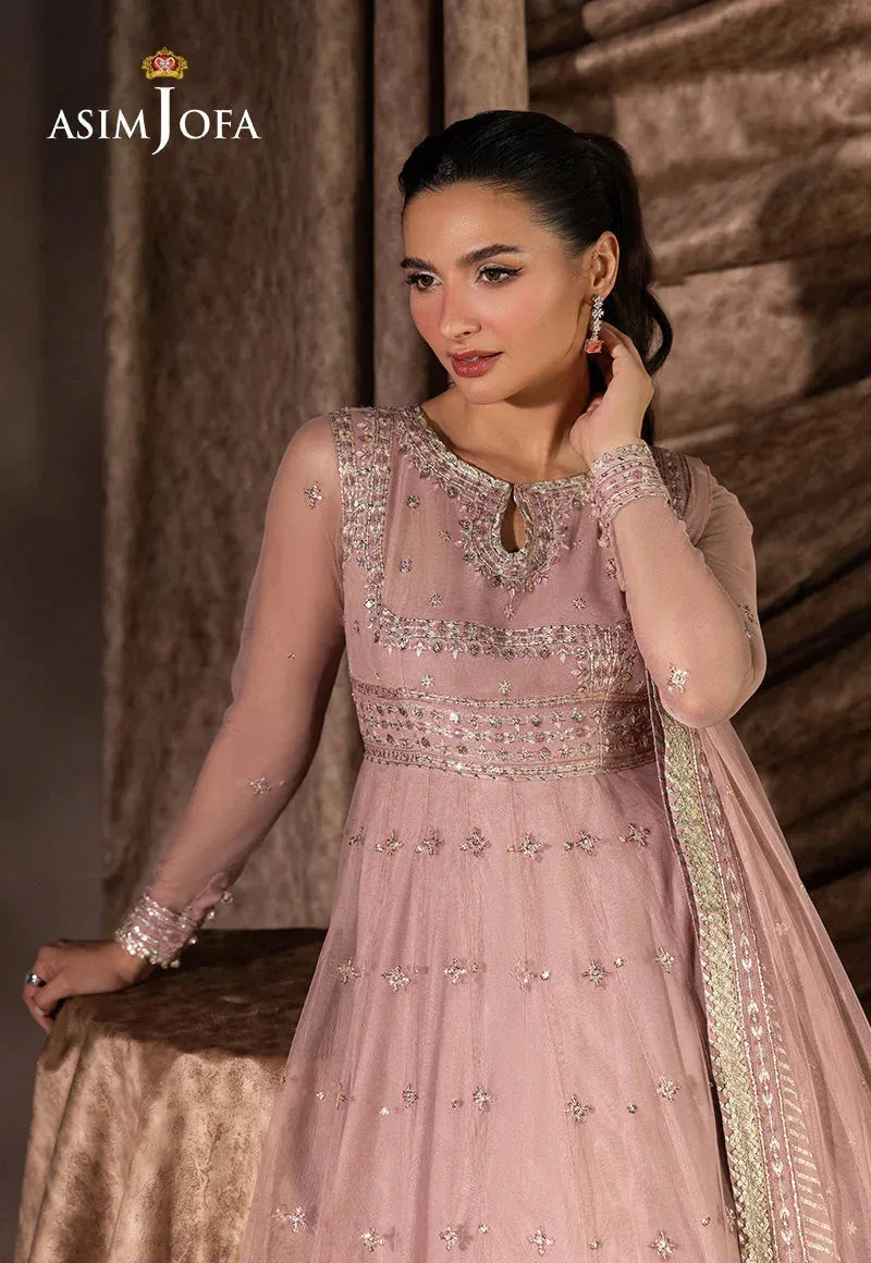 Asim Jofa Izel Luxury Collection Pink – view 2 – Poshaq