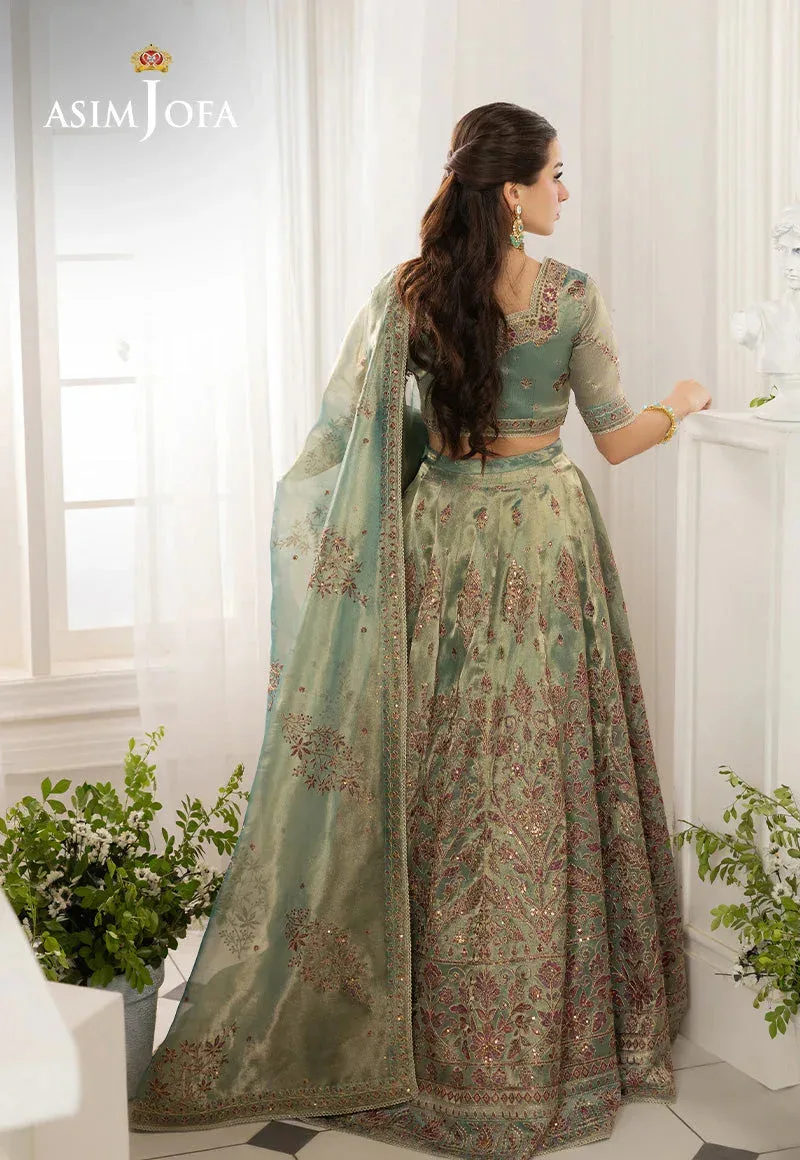 Asim Jofa Izel Luxury Collection Turquoise – view 5 – Poshaq