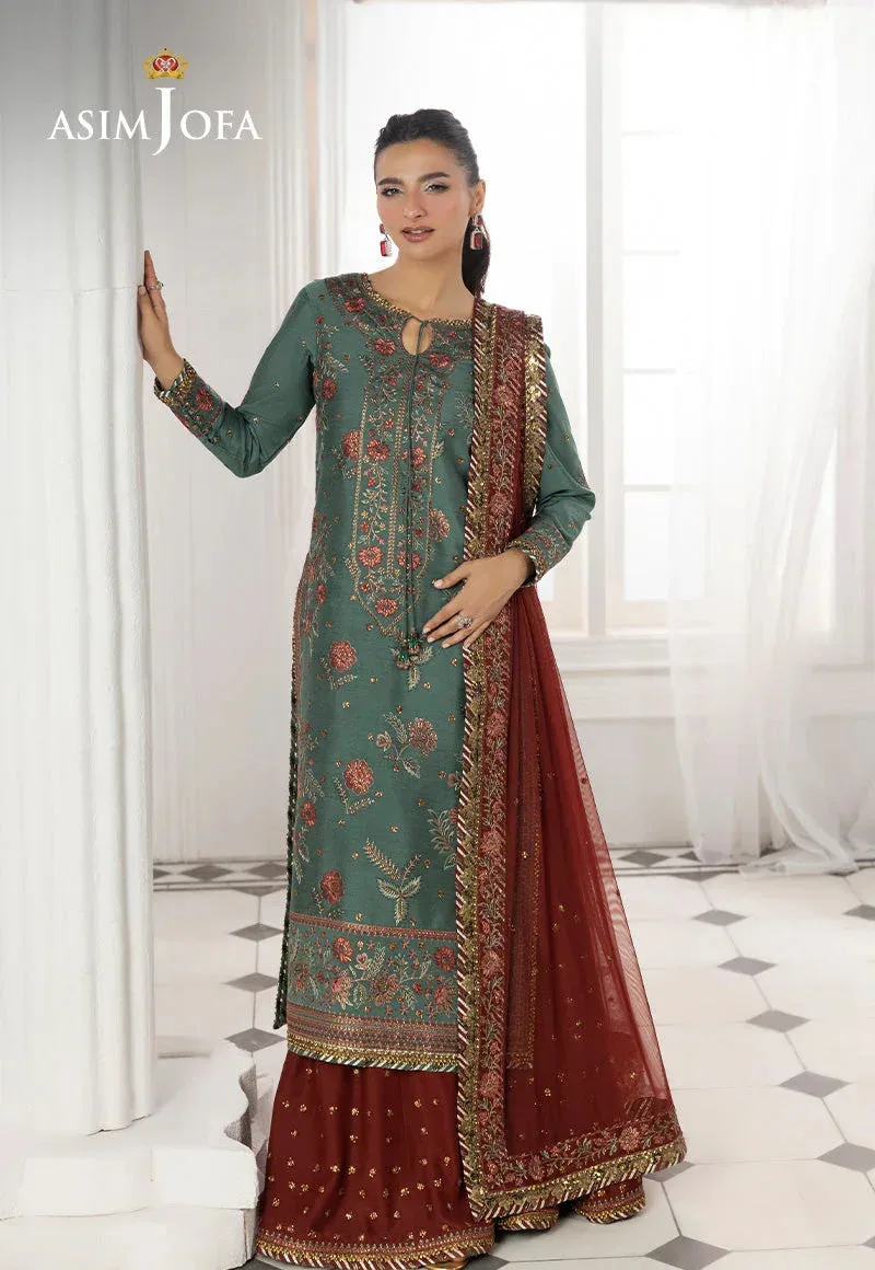 Asim Jofa Izel Luxury Collection Coral – view 1 – Poshaq