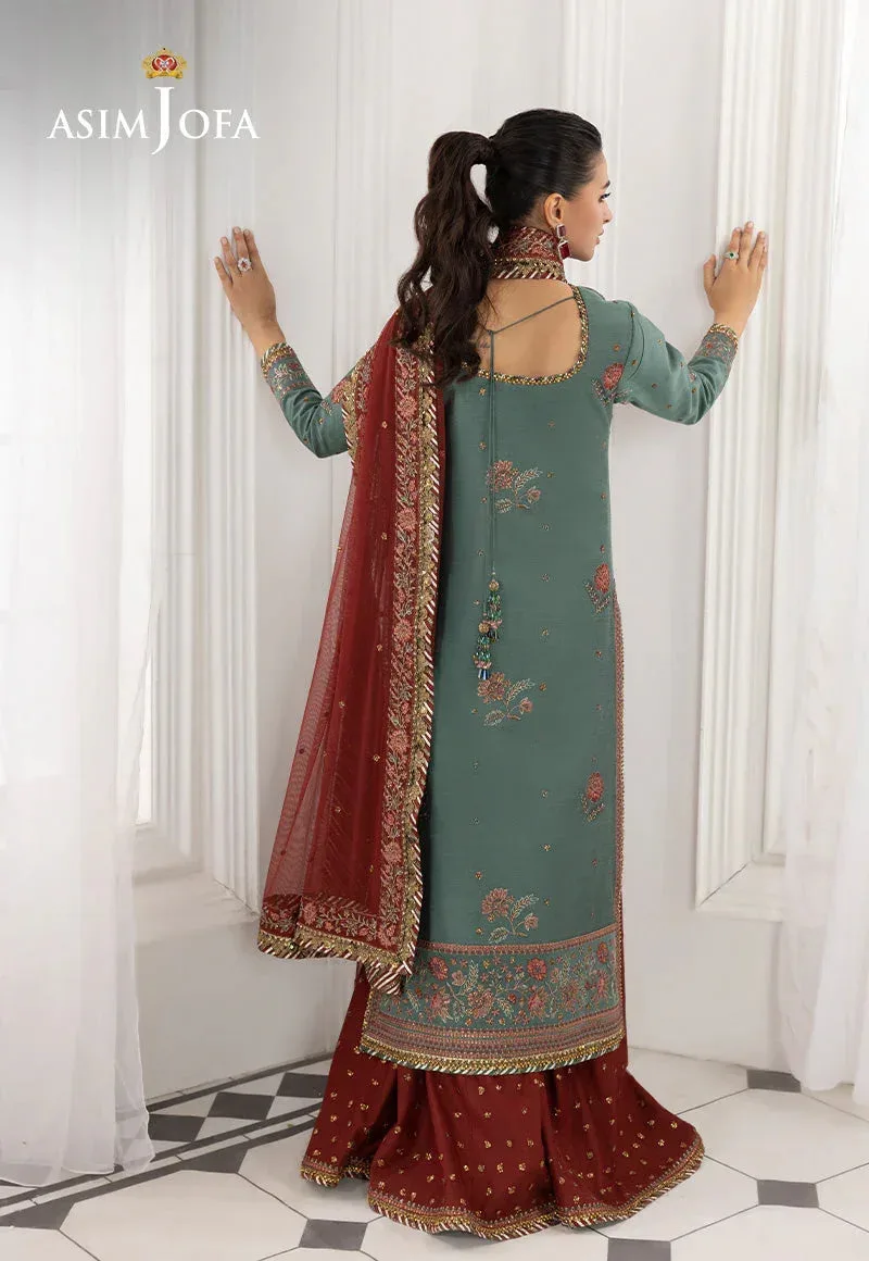 Asim Jofa Izel Luxury Collection Coral – view 2 – Poshaq