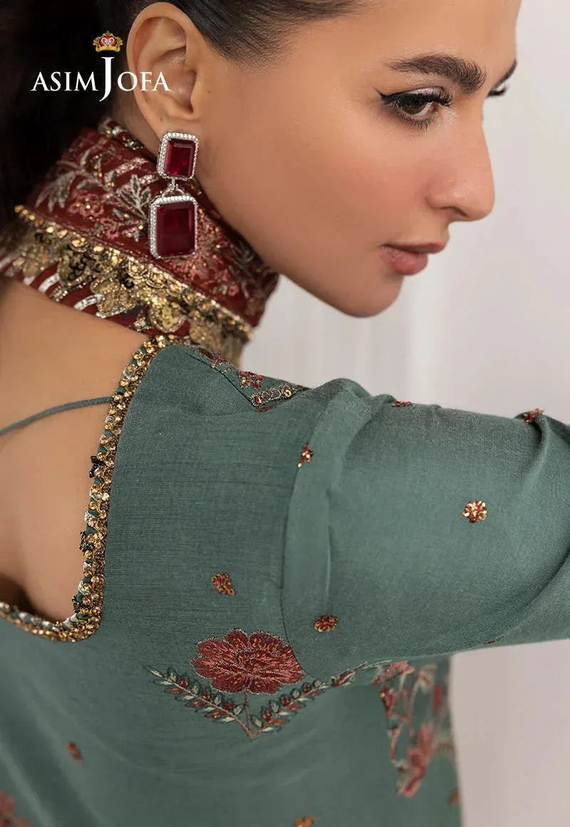 Asim Jofa Izel Luxury Collection Coral – view 3 – Poshaq