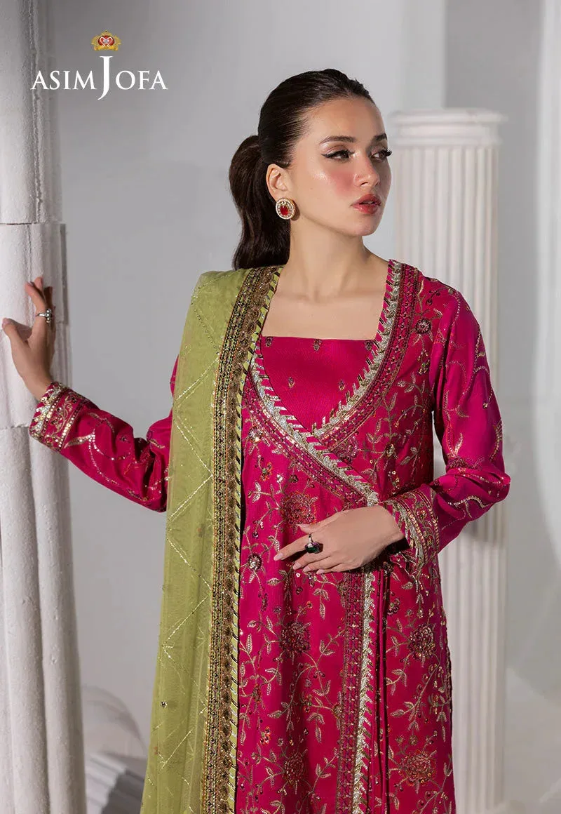 Asim Jofa Izel Luxury Collection Fuchsia – view 1 – Poshaq