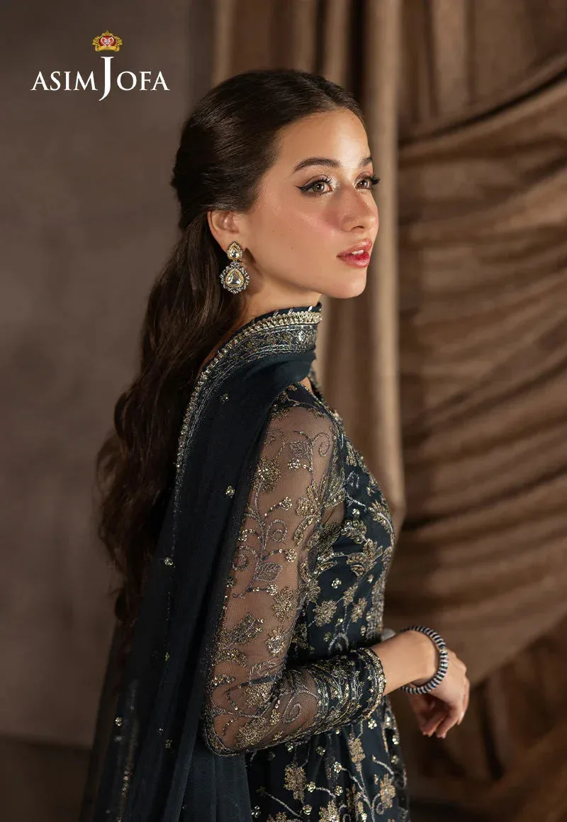 Asim Jofa Izel Luxury Collection Blue – view 2 – Poshaq