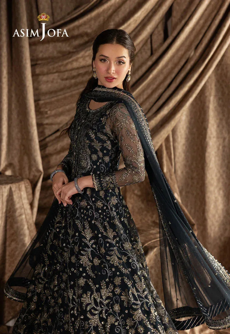 Asim Jofa Izel Luxury Collection Blue – view 3 – Poshaq