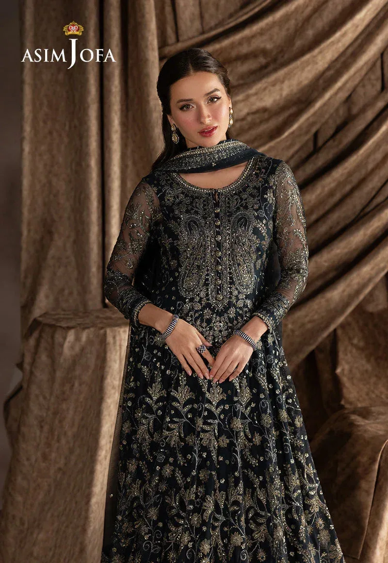 Asim Jofa Izel Luxury Collection Blue – view 6 – Poshaq