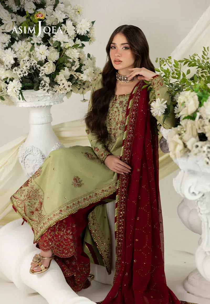 Asim Jofa Izel Luxury Collection Green – view 4 – Poshaq