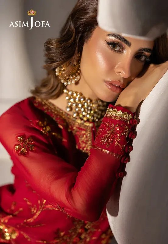 Asim Jofa Izel Luxury Collection Gold – view 1 – Poshaq