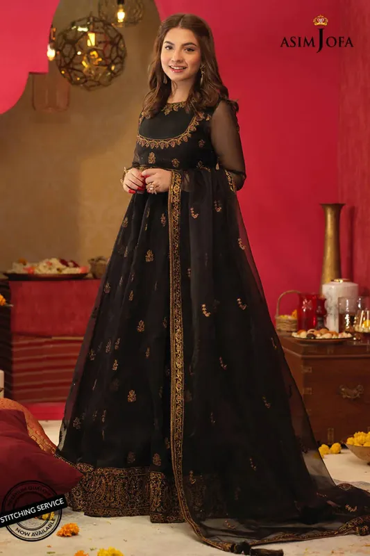 Asim Jofa Luxury Collection Organza – view 1 – Poshaq