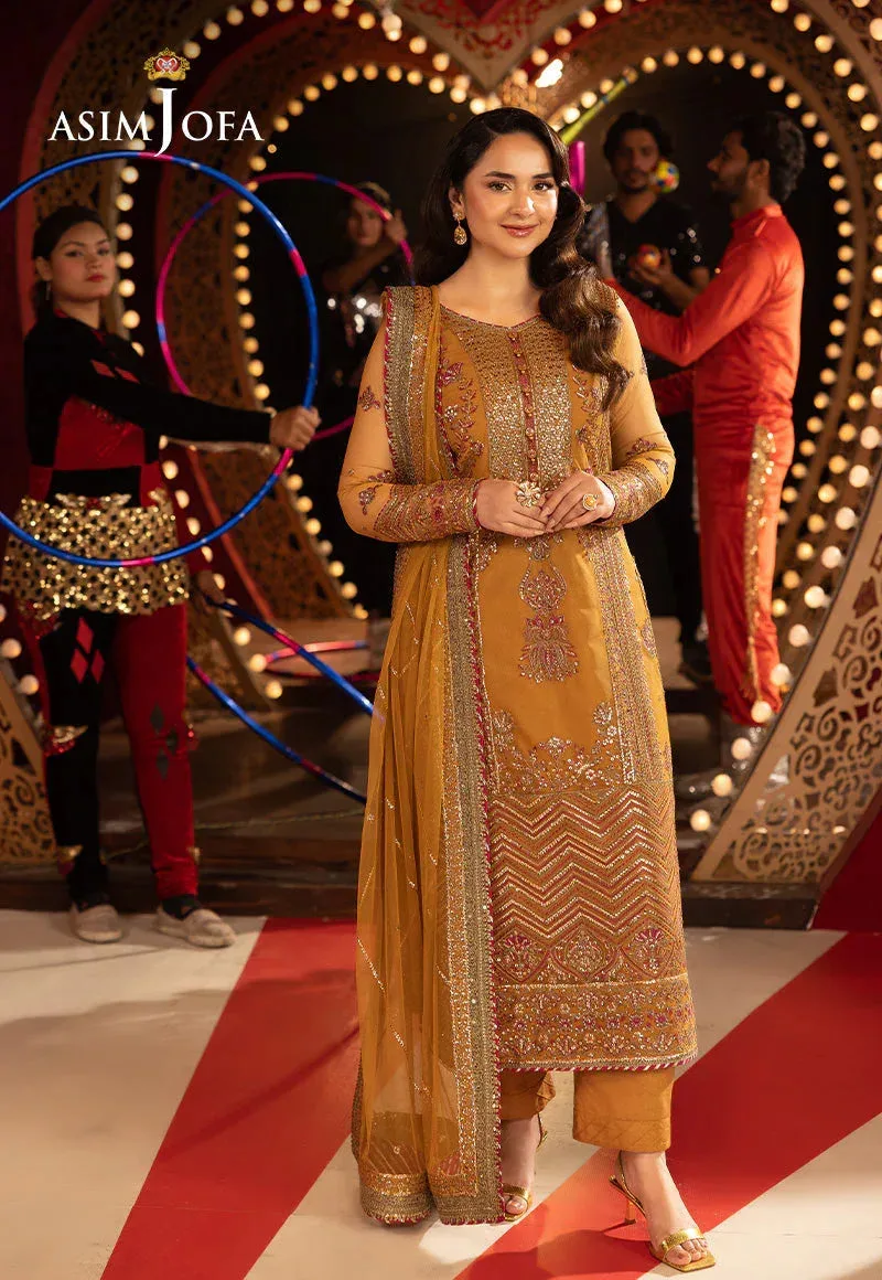 Asim Jofa Festive Opulence Magenta – view 4 – Poshaq