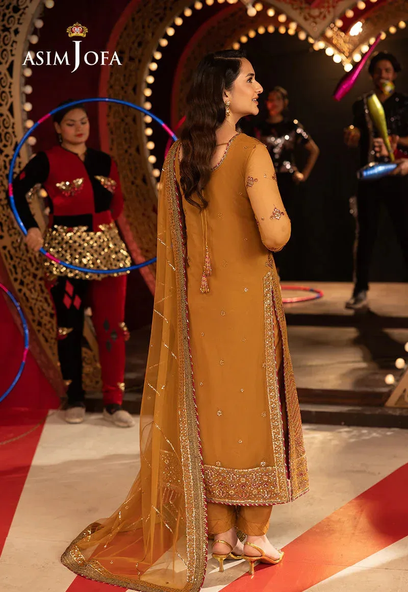 Asim Jofa Festive Opulence Magenta – view 5 – Poshaq