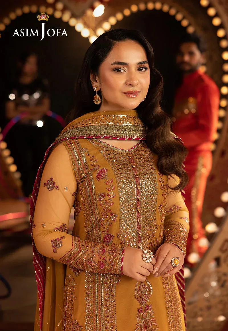 Asim Jofa Festive Opulence Magenta – view 6 – Poshaq