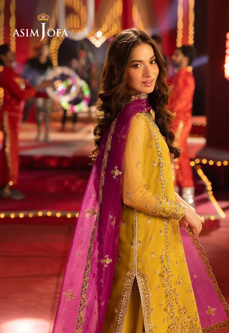Asim Jofa Festive Opulence Magenta – view 2 – Poshaq