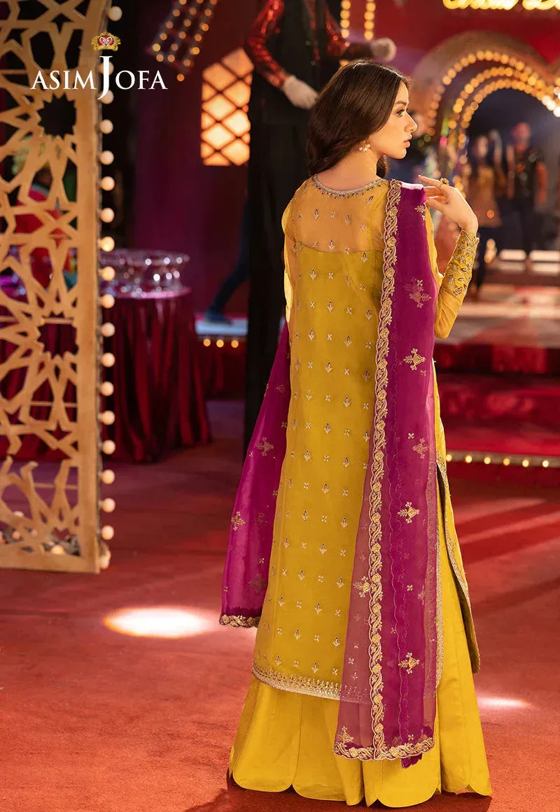 Asim Jofa Festive Opulence Magenta – view 5 – Poshaq