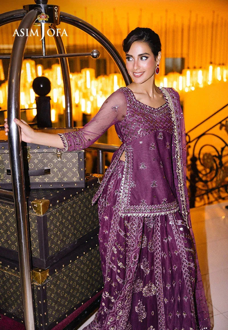 Asim Jofa Festive Collection 25 Purple – view 6 – Poshaq