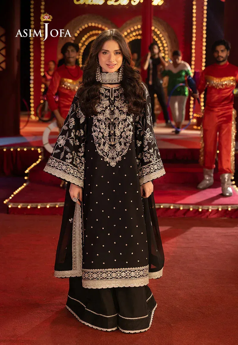 Asim Jofa Festive Collection 25 Silver Silk – view 1 – Poshaq
