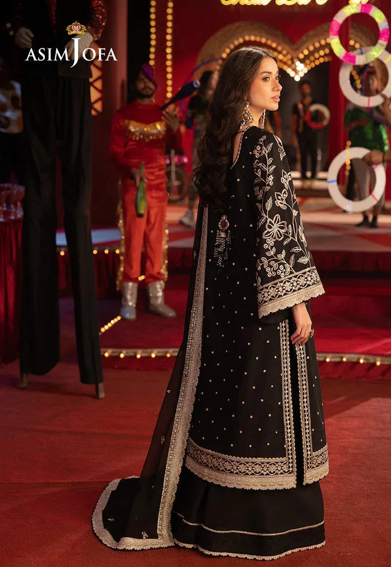 Asim Jofa Festive Collection 25 Silver Silk – view 2 – Poshaq