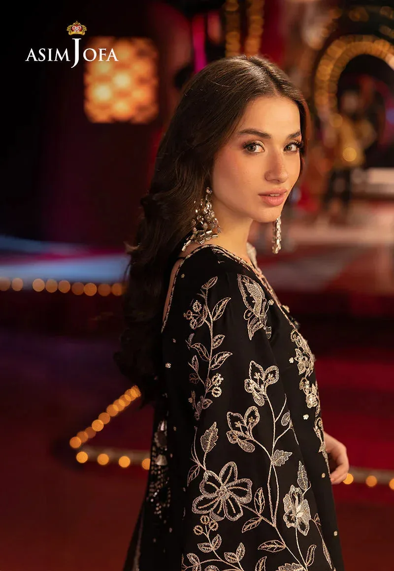 Asim Jofa Festive Collection 25 Silver Silk – view 3 – Poshaq