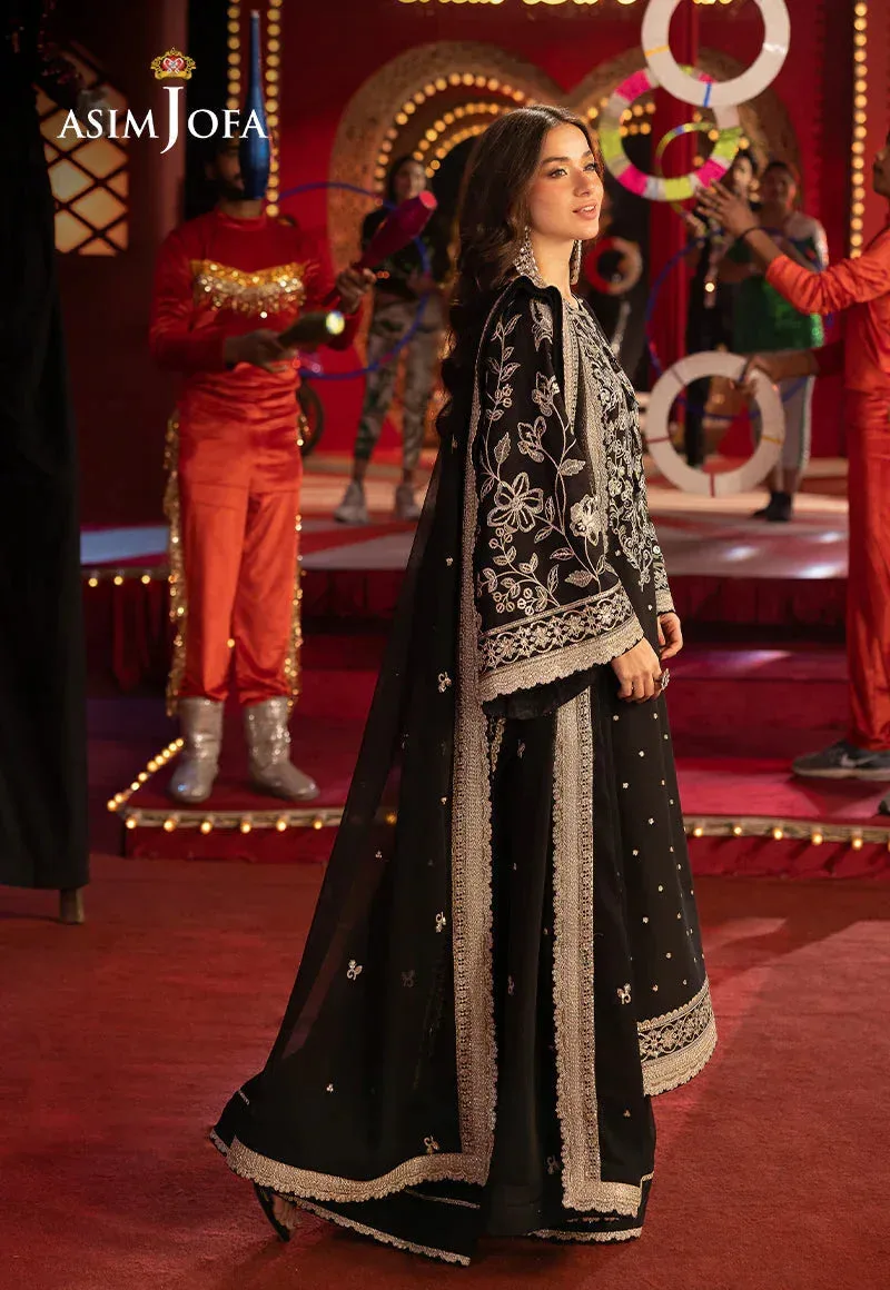 Asim Jofa Festive Collection 25 Silver Silk – view 4 – Poshaq