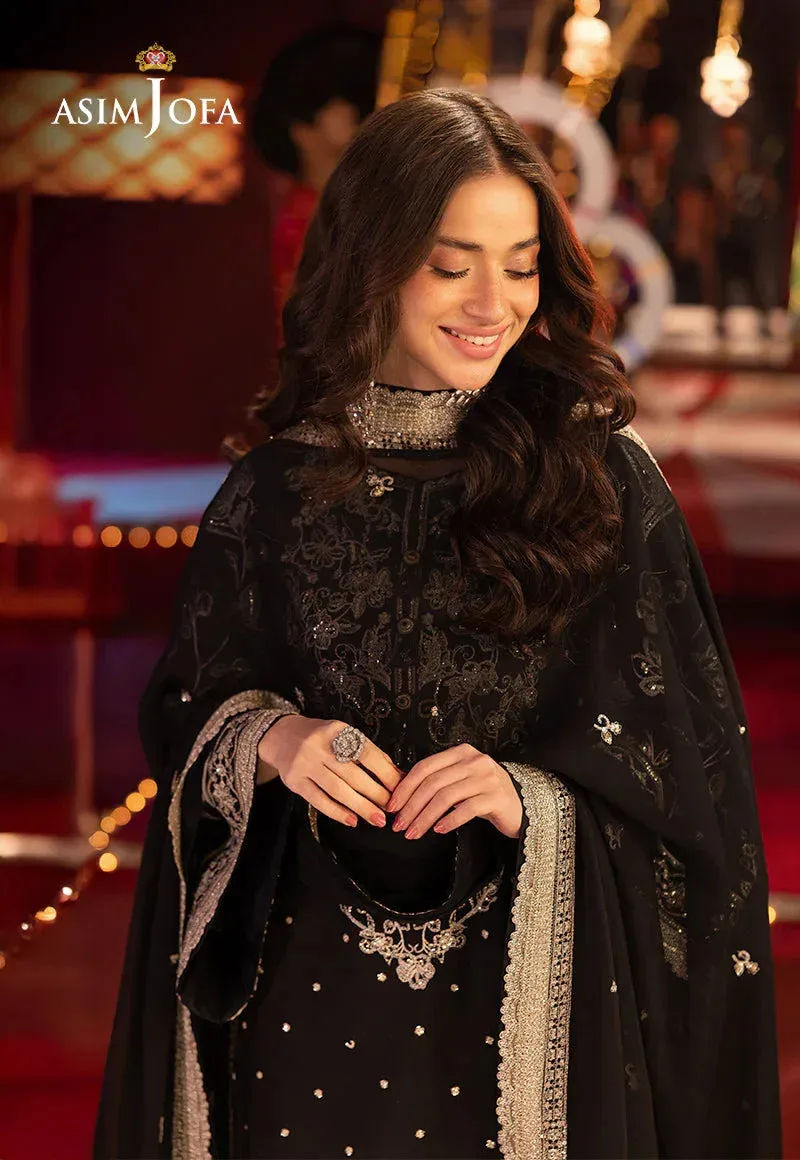 Asim Jofa Festive Collection 25 Silver Silk – view 5 – Poshaq