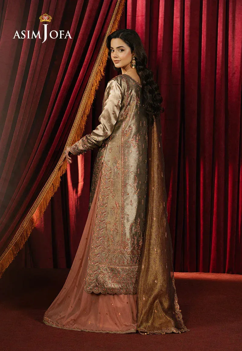 Asim Jofa Premium Festive Silver Tissue – view 2 – Poshaq