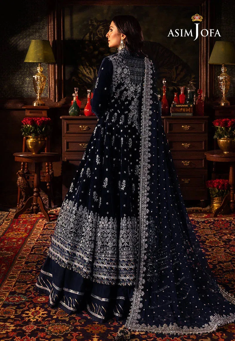 Asim Jofa Silver Raw Silk – view 2 – Poshaq