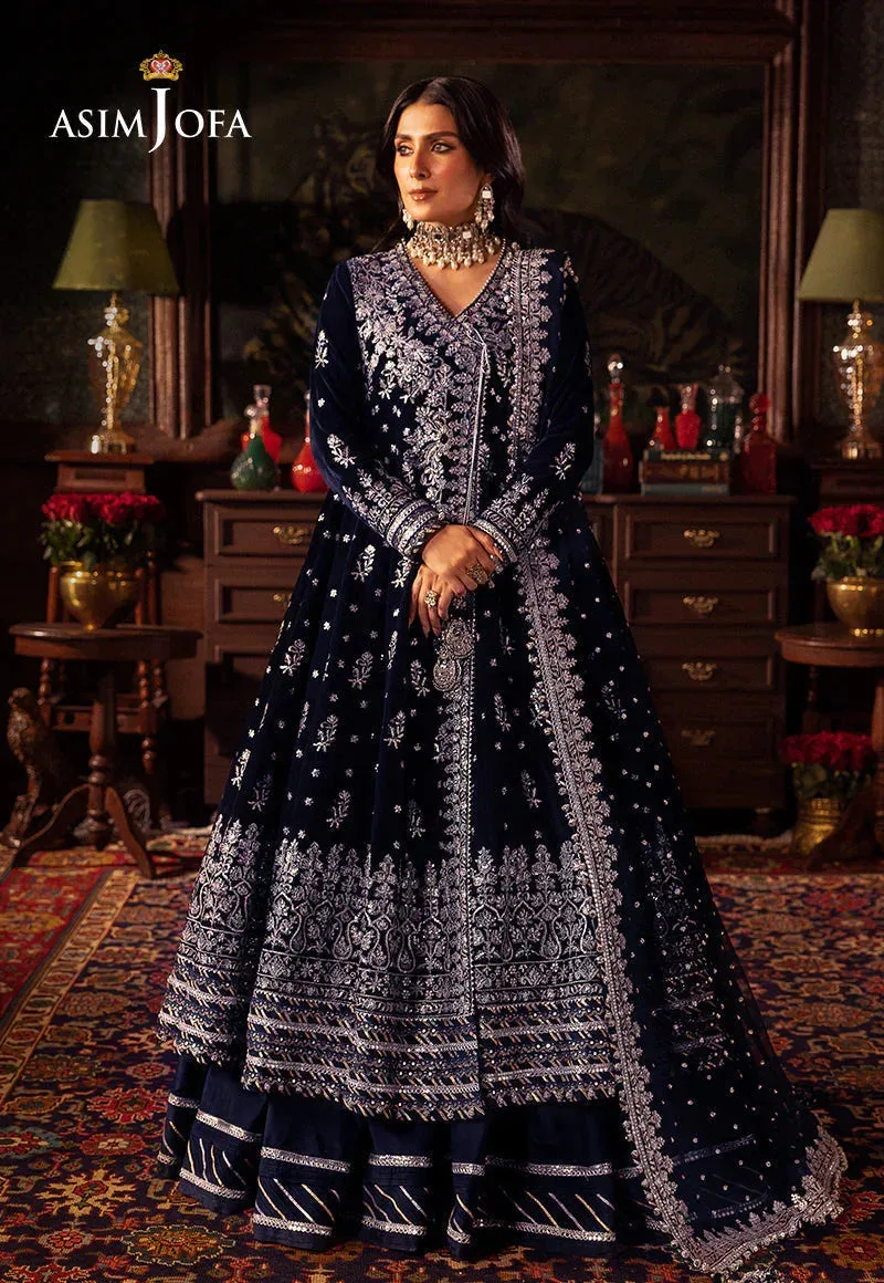 Asim Jofa Silver Raw Silk – view 4 – Poshaq
