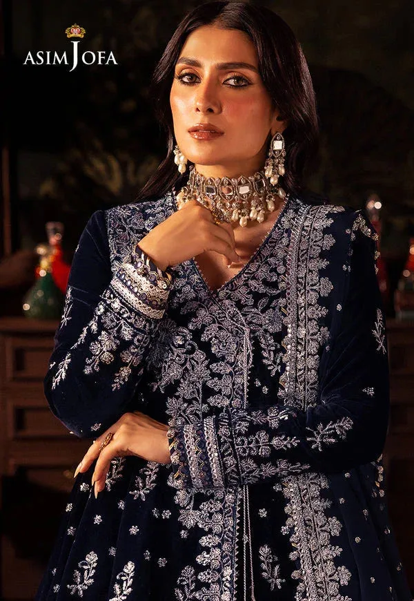 Asim Jofa Silver Raw Silk – view 5 – Poshaq
