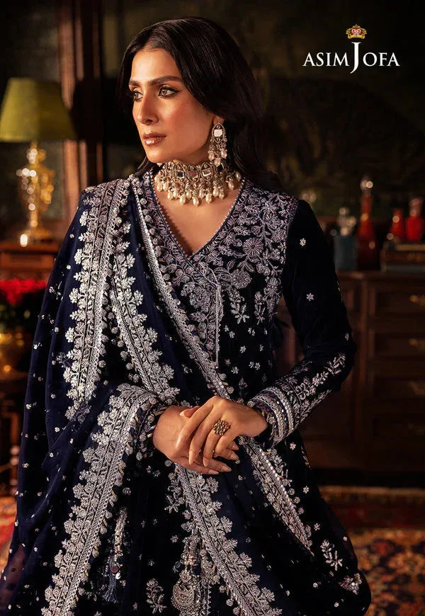 Asim Jofa Silver Raw Silk – view 6 – Poshaq