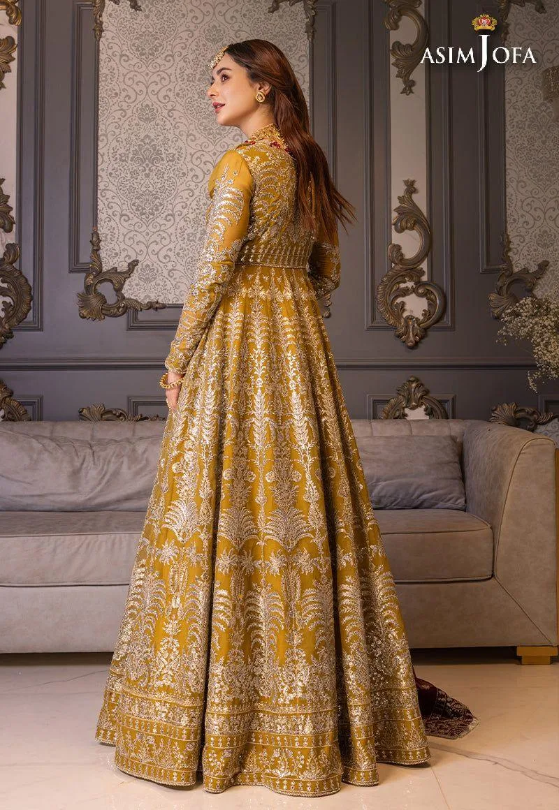Asim Jofa Plum Chiffon – view 12 – Poshaq