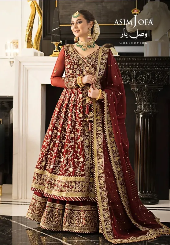 Asim Jofa Chiffon – view 1 – Poshaq