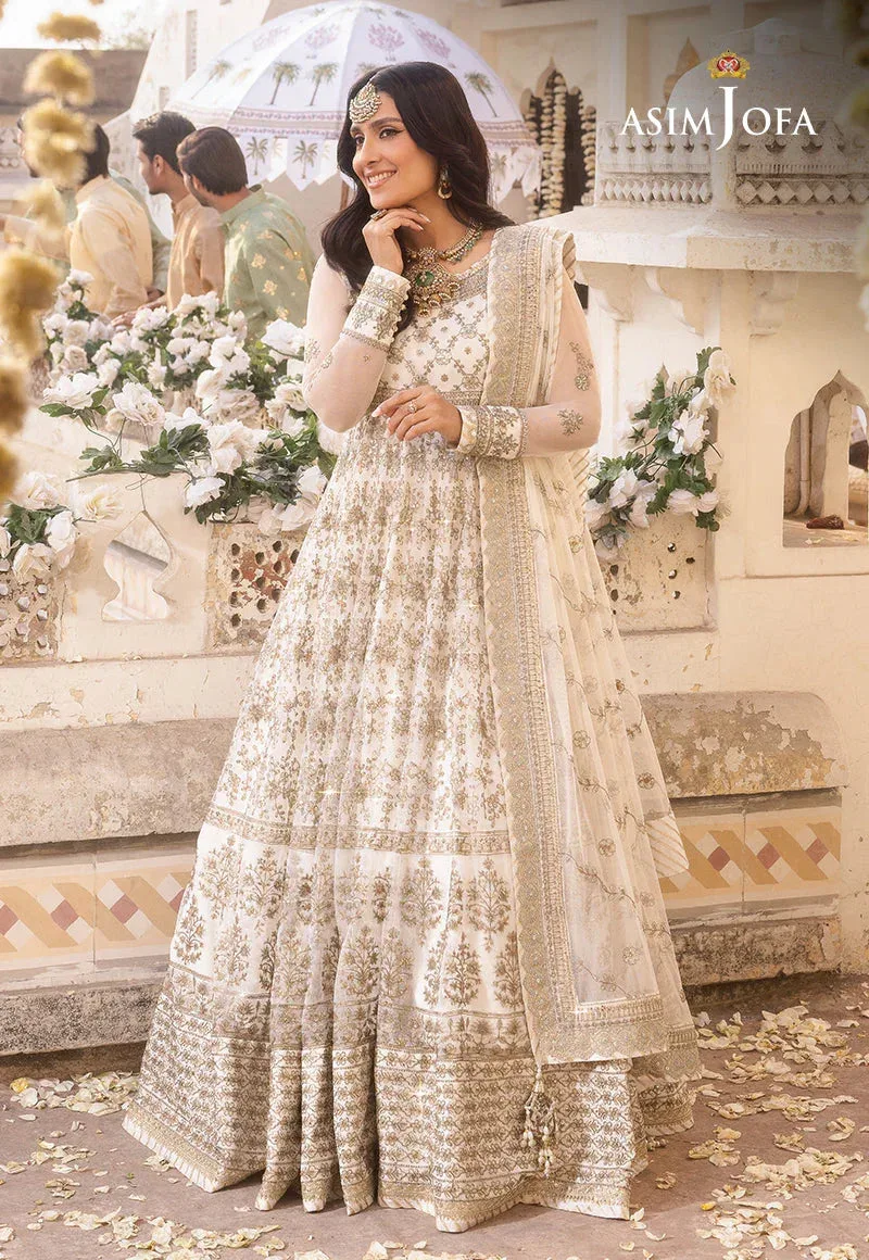 Asim Jofa Ivory Silk – view 10 – Poshaq