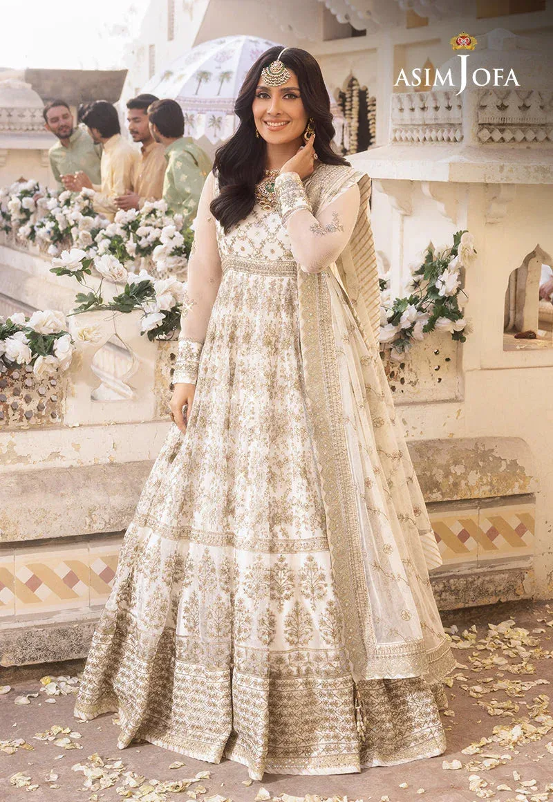 Asim Jofa Ivory Silk – view 11 – Poshaq