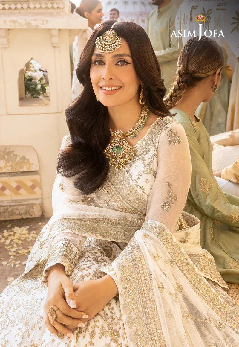 Asim Jofa Ivory Silk – view 3 – Poshaq