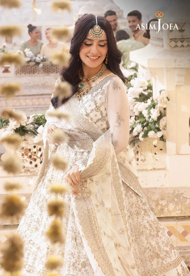 Asim Jofa Ivory Silk – view 4 – Poshaq