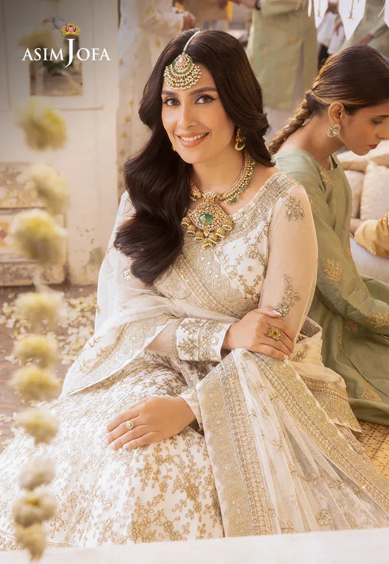 Asim Jofa Ivory Silk – view 5 – Poshaq