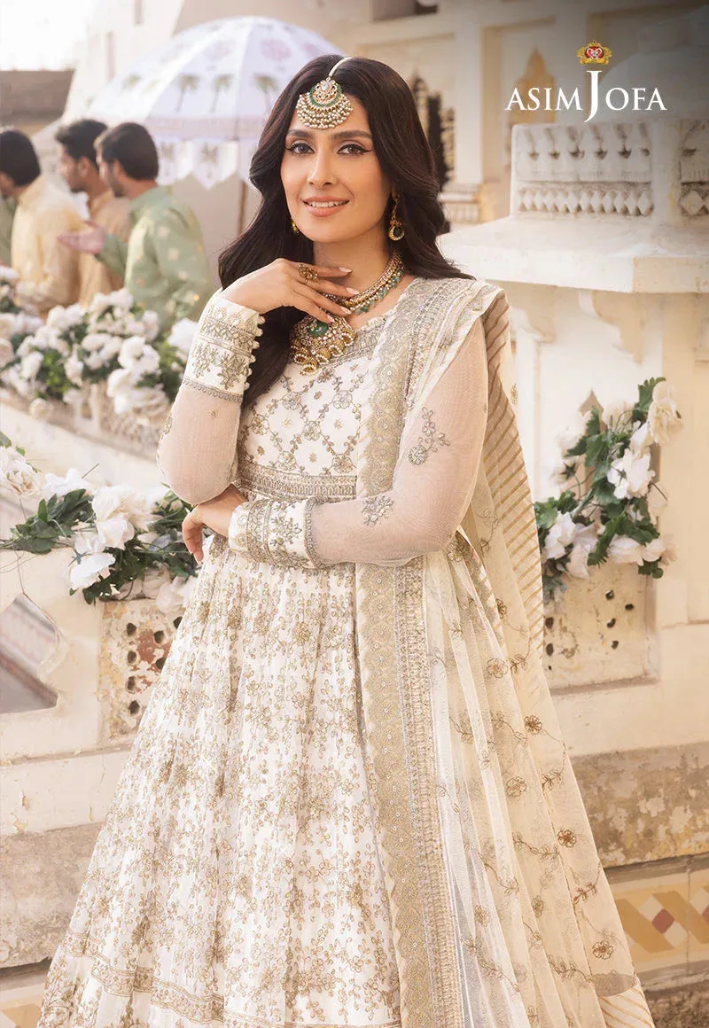 Asim Jofa Ivory Silk – view 7 – Poshaq