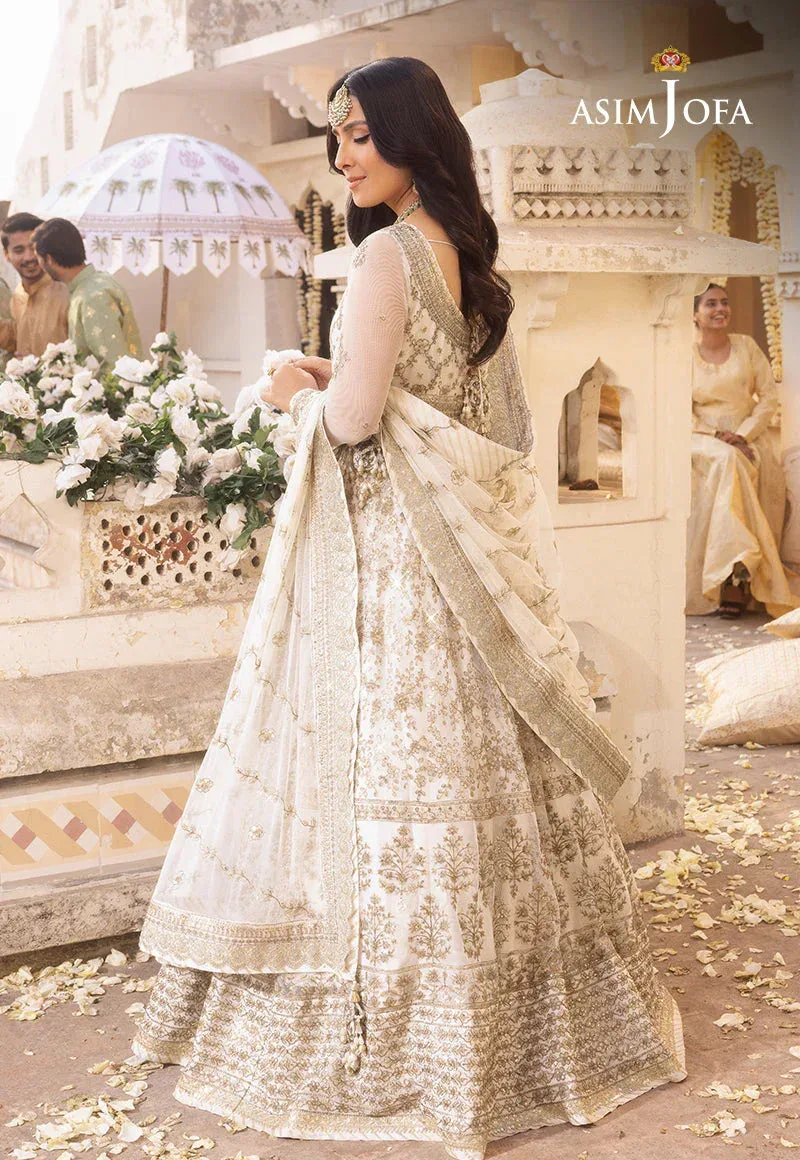 Asim Jofa Ivory Silk – view 8 – Poshaq