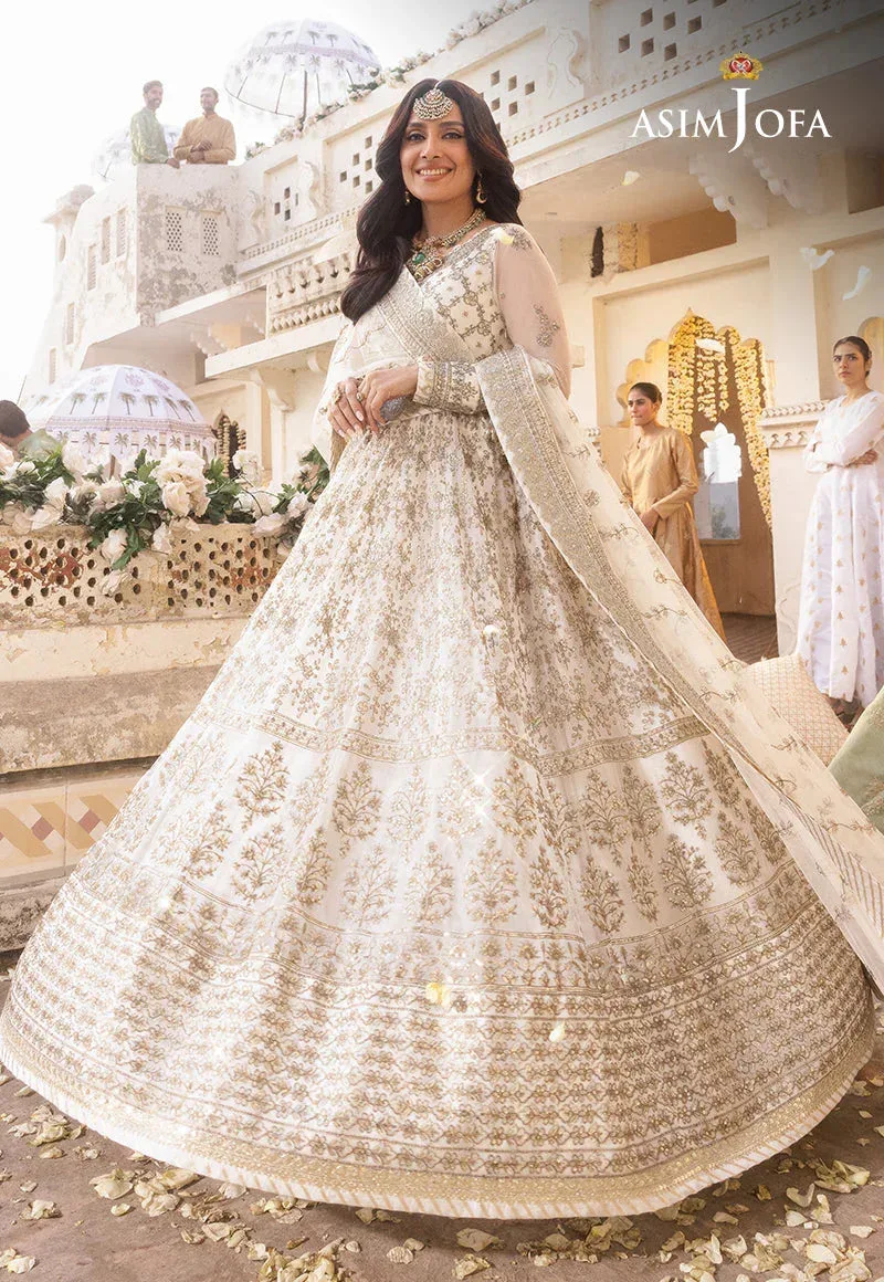 Asim Jofa Ivory Silk – view 9 – Poshaq