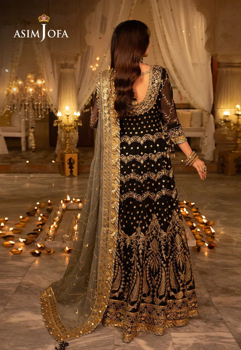 Asim Jofa Green Raw Silk – view 6 – Poshaq